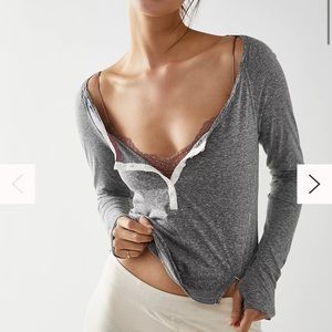 Free people Pillow Talk Henley